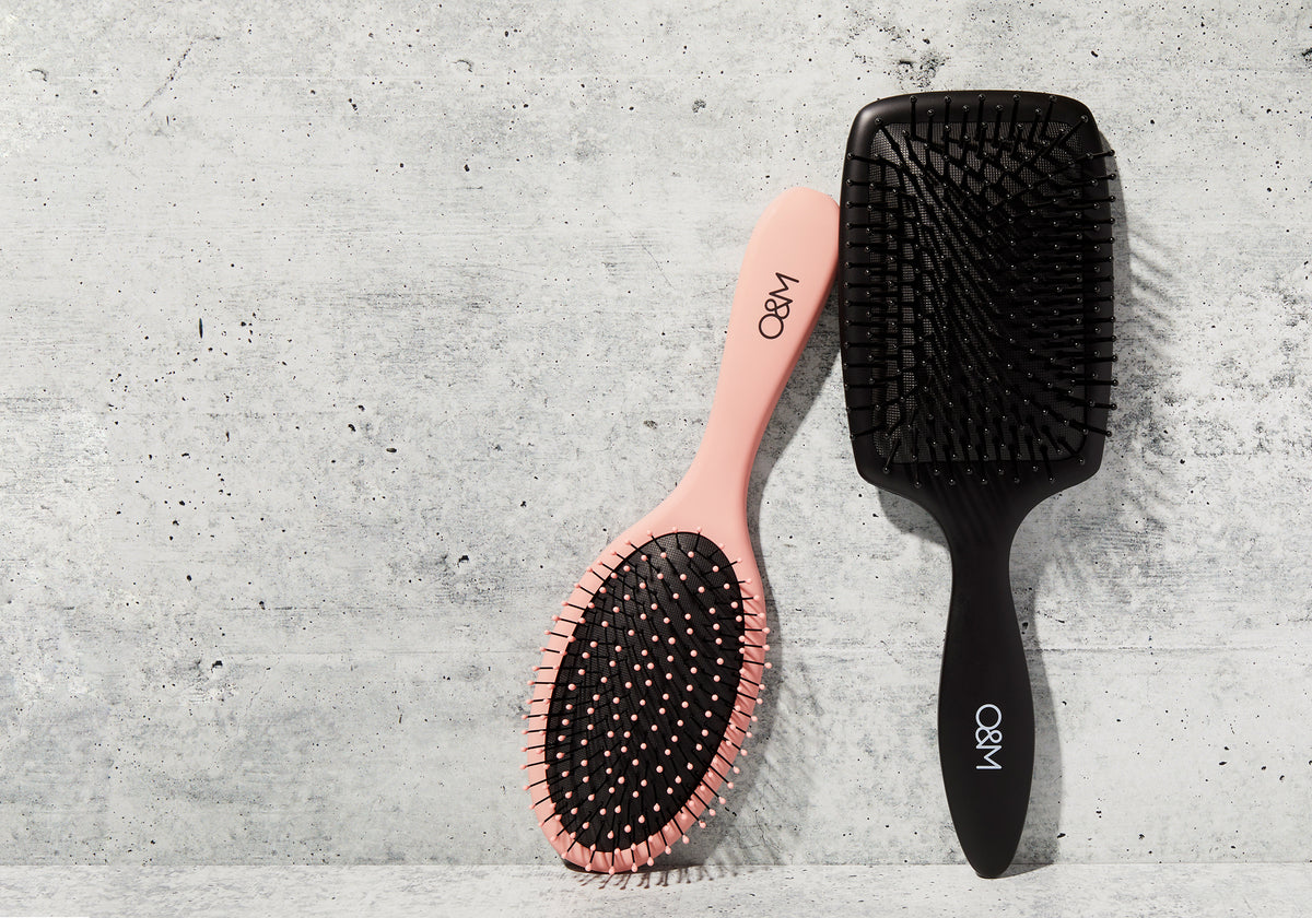 paddle and detangler brush 